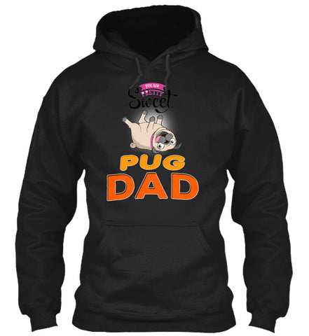 Card With Funny Pug Dad