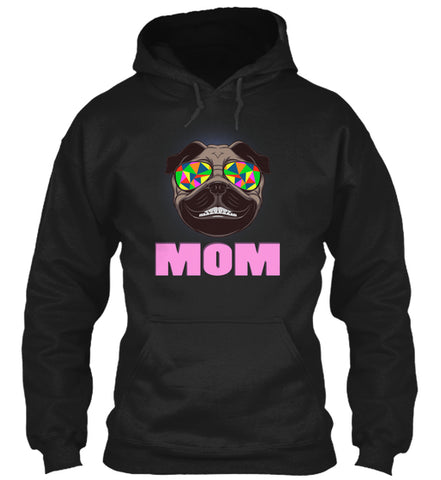 Funny Pug Smiling Mom
