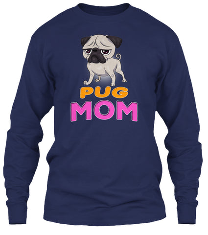 Funny Pug Dog Mom