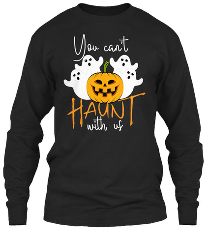 You can't haunt with us Halloween tees