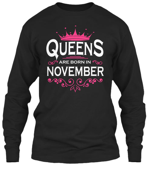 Queens are born in november