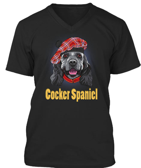Funny Smiling Dog American Cocker Spanie