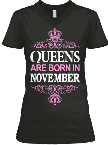 queens are born in november shirt