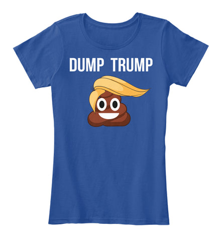 Dump Trump — Poop Emoji with Trump Hair