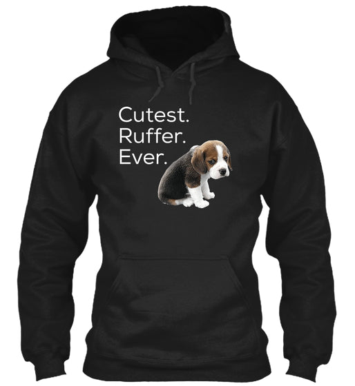 Funny Puppy Dog Cutest Ruffer Ever Pet L