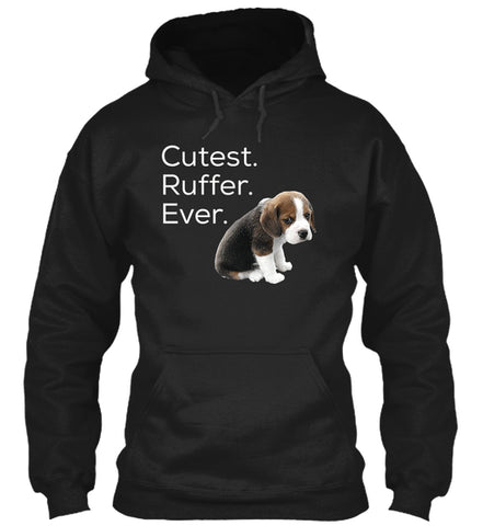 Funny Puppy Dog Cutest Ruffer Ever Pet L