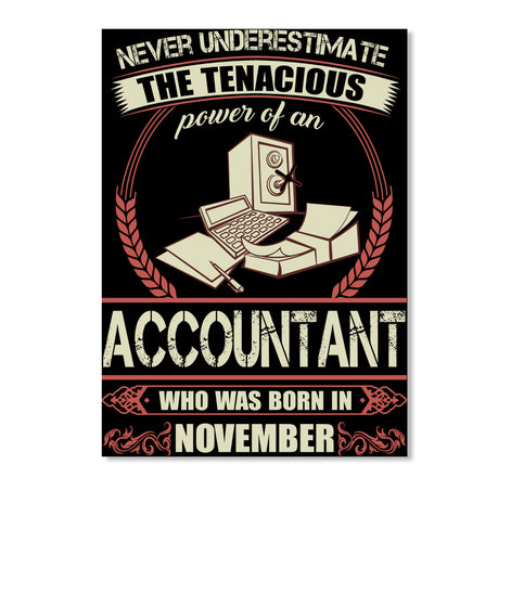 Accountant Born in November T Shirts