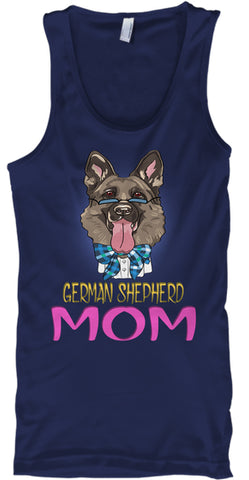 Funny Hipster Dog German Shepherd Mom