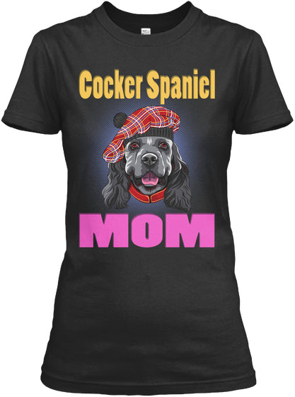 Funny Smiling Dog Mom American Cocker Sp