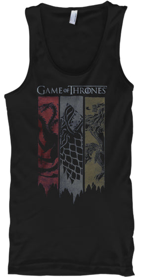 Game of Throness House Banners T-shirt