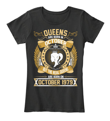 QUEENS ARE BORN IN OCTOBER T Shirt