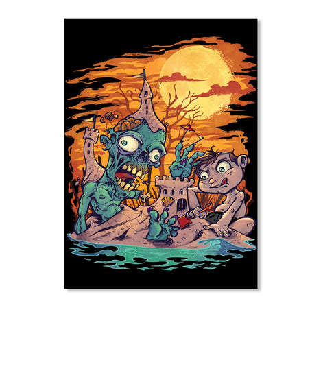 Zombie At The Beach Halloween 2017