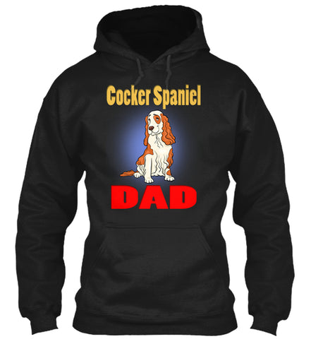 Funny Cocker Spaniel Dog Dad