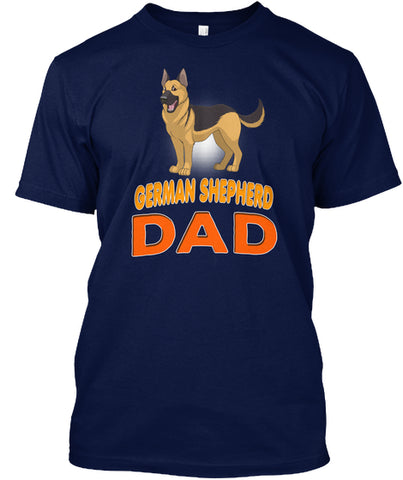 German Shepherd Funny Dog Dad