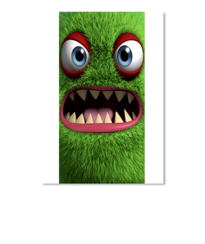 3d Funny Monster Cartoon Cute - Mens V-N