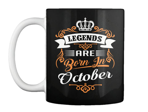 Legends are born in October T-shirt