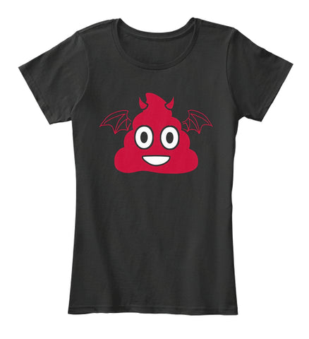 Halloween Devil Poop Emoji