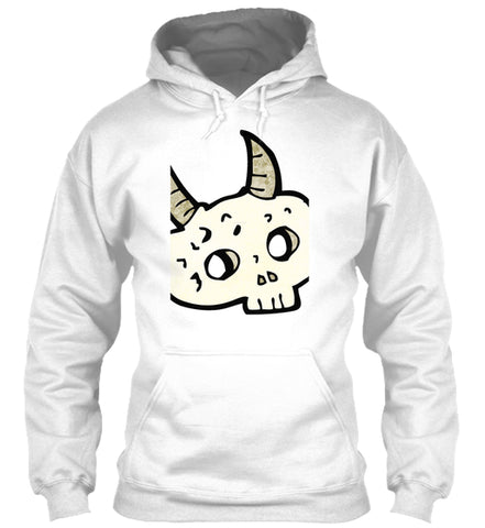 funny cartoon skull