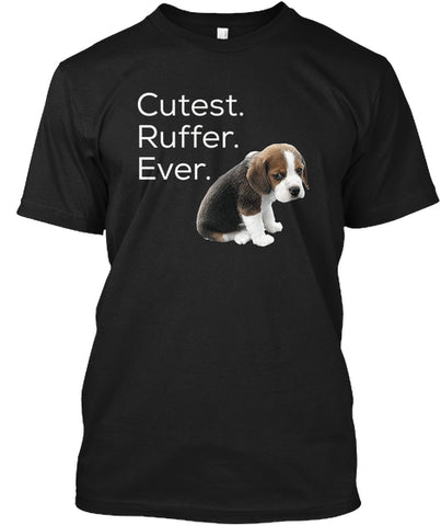 Funny Puppy Dog Cutest Ruffer Ever Pet L