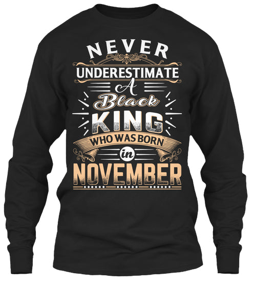 BLACK KING WHO WAS BORN IN NOVEMBER