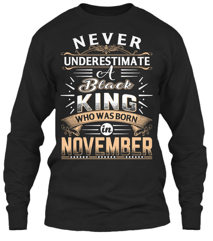 BLACK KING WHO WAS BORN IN NOVEMBER