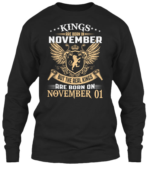 Kings Are Born On November 01 Birthday