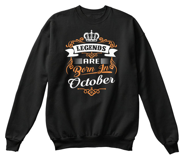 Legends are born in October T-shirt