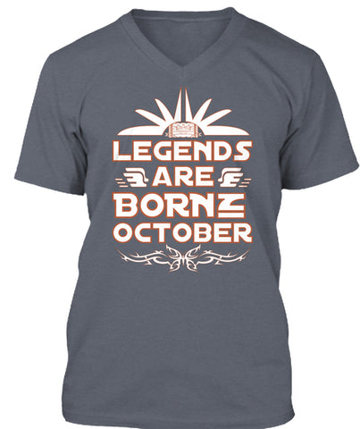 legend are born in October t shirt