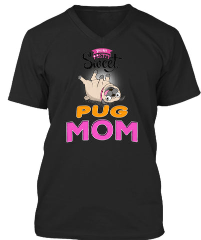 Card With Funny Pug Mom