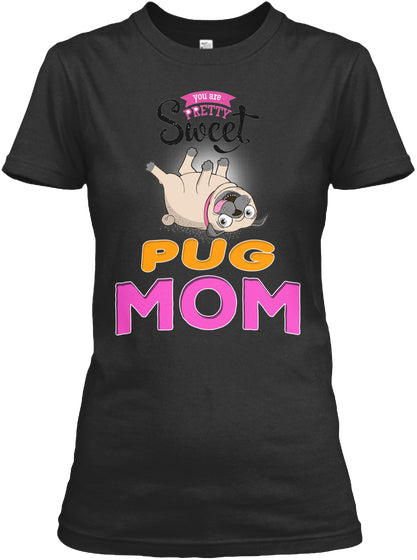 Card With Funny Pug Mom