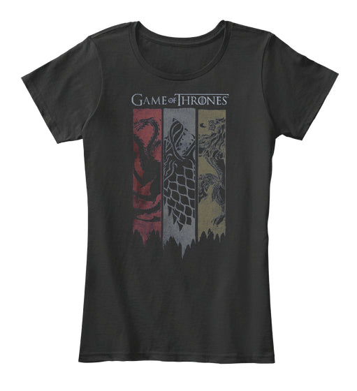 Game of Throness House Banners T-shirt