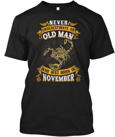 NOVEMBER BIRTHDAY T SHIRT