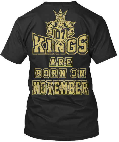 KINGS ARE BORN ON NOVEMBER 07 BIRTHDAY