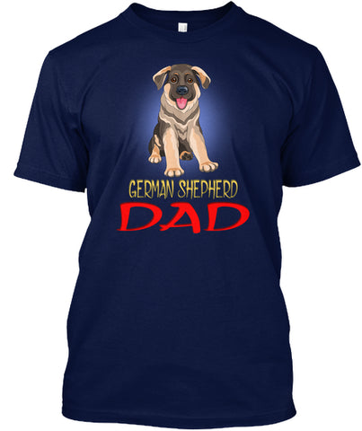 Funny Smiling Puppy Dog German Shepherd