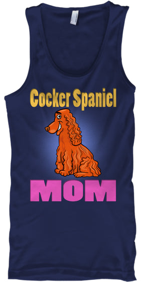 Funny Purebred Cocker Spaniel Dog Mom