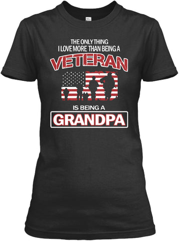 Proud Veteran Grandpa Shirt