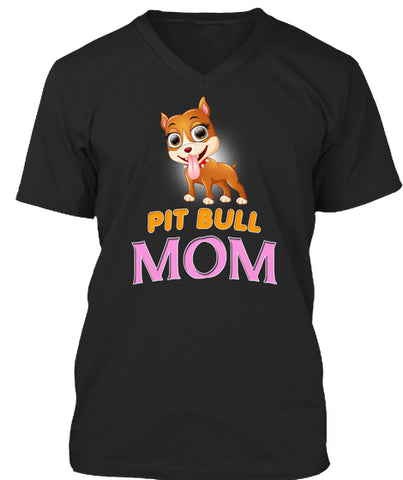 Funny Pit Bull Mom