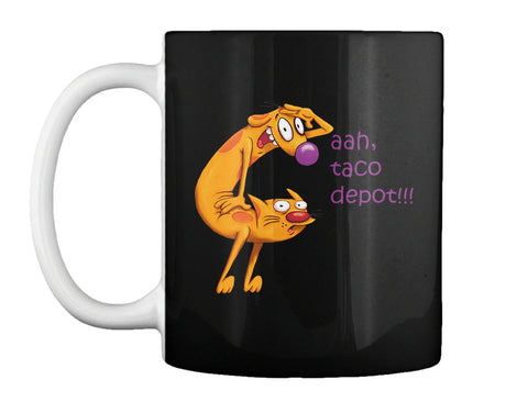 CATDOG CARTOON KID FUNNY RANCINE SHRIEK
