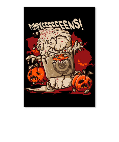 Pumpkin Spice Zombies Halloween 2017 New