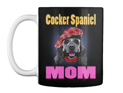 Funny Smiling Dog Mom American Cocker Sp