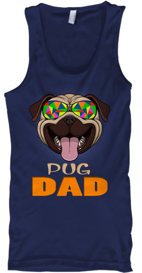 Funny Kind Pug Dad