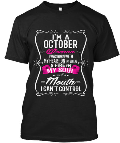 QUEENS ARE BORN IN OCTOBER T Shirt