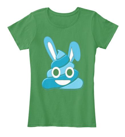 Blue Poop Emoji Easter Shirt