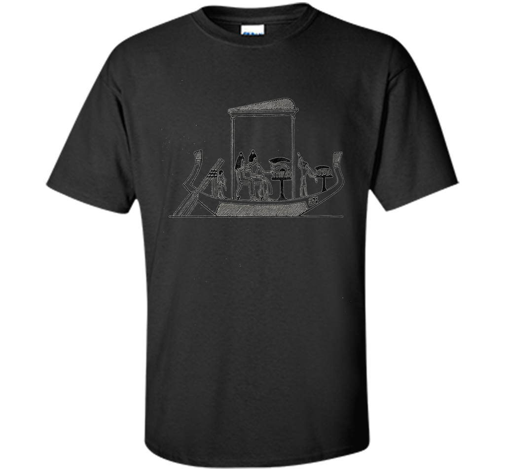 Egyptian Boat Ship Shirt Love Egypt Archaeologist Gifts Tee
