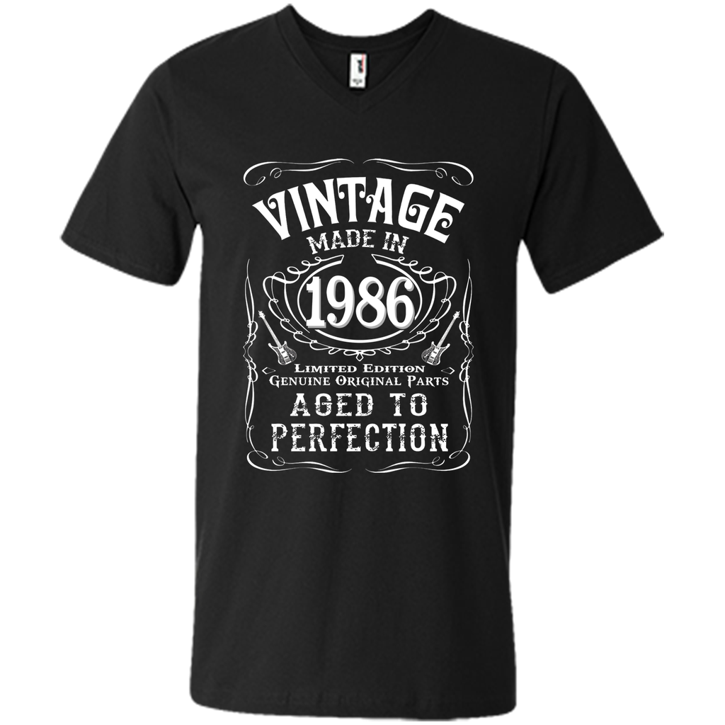 vintage made in 1986 birthday gift idea tshirt