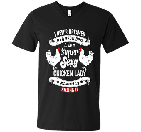 Chicken Lady T-Shirt - Super Sexy Chicken Lady