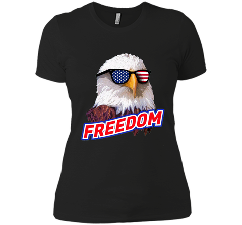 Retro Vintage 4th of July T-shirt, Bald Eagle Sunglasses