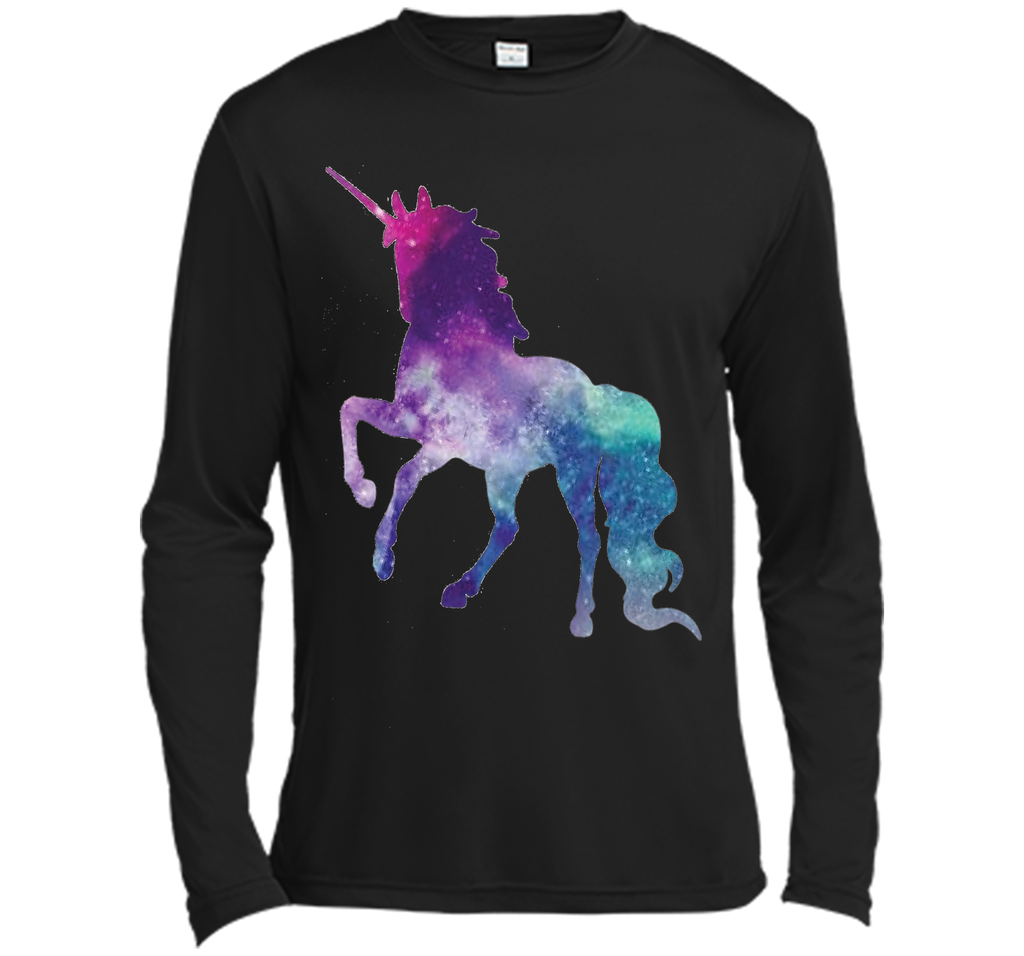 Unicorn Sparkle Space Galaxy Unicorn Print T Shirt Tee