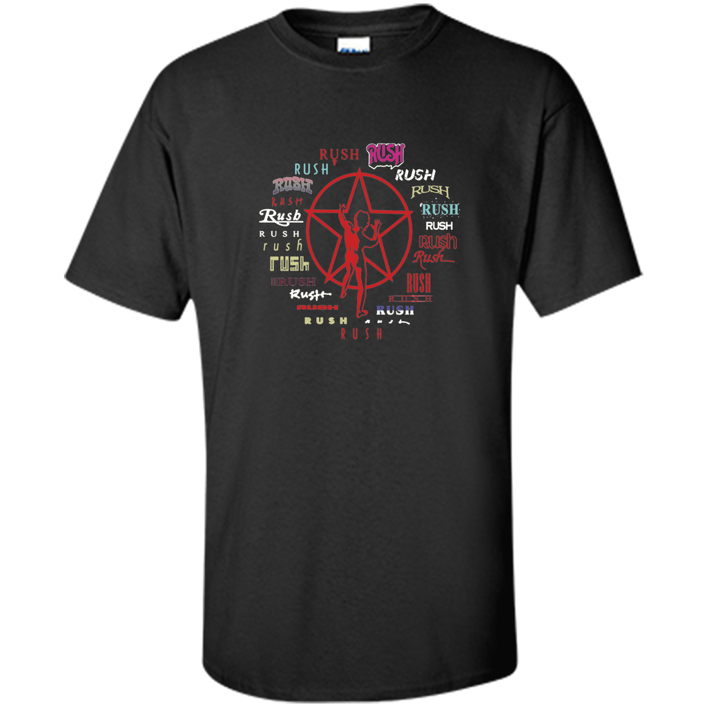 rush evolution of logo adult T-Shirt