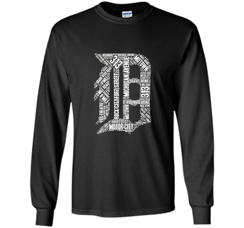Detroit T Shirt Graphic D